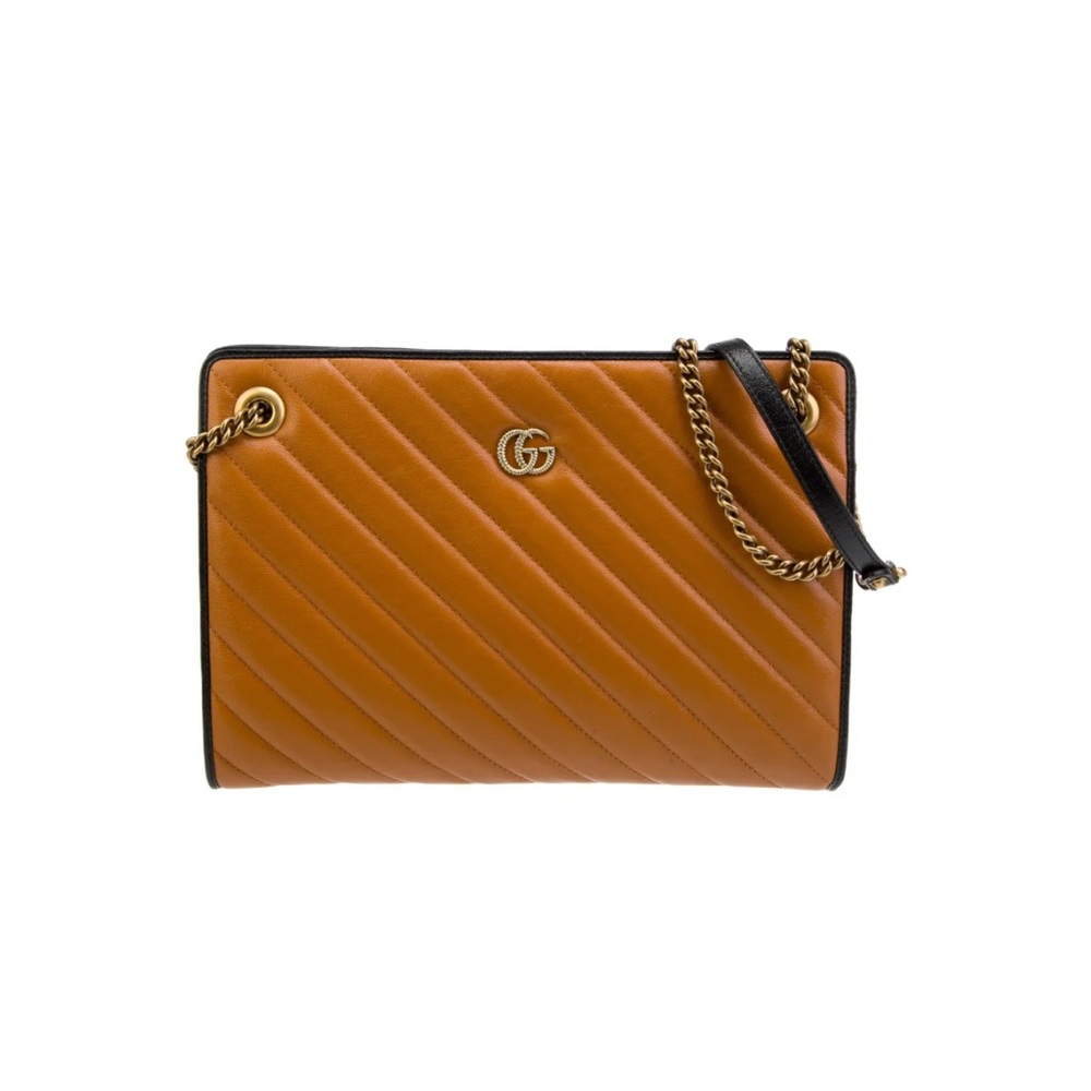 Gucci Marmont  Slim Matelasse Shoulder Bag